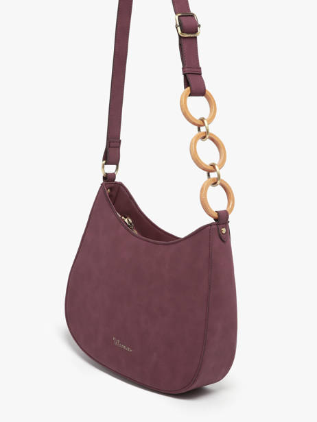 Cross Body Tas Heliconia Woomen Violet heliconia WHEL01 ander zicht 2